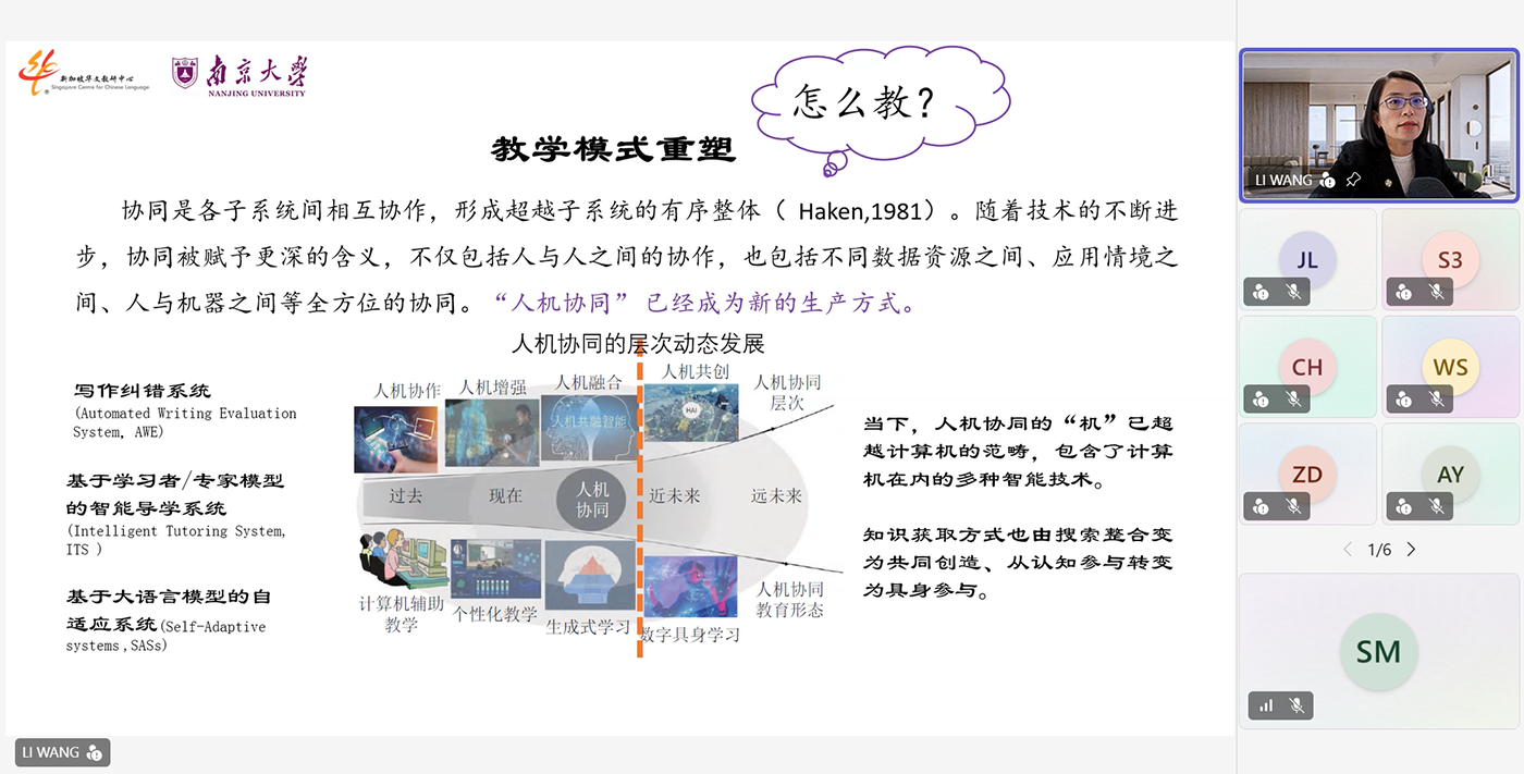 Assistant Professor Wang Li from Nanjing University Conducted an Online Sharing Session at SCCL